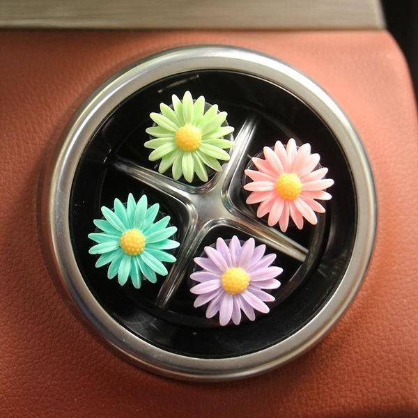 car diffuser perfume clip in daisy colored and small decoration ladies'stylist air-conditioning air freshener
car diffuser perfume clip in daisy colored and small decoration ladies'stylist air-conditioning air freshener