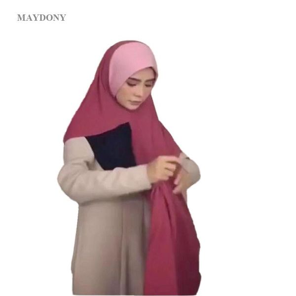 scarves tj79 muslim double loop chiffon hijab scarf femme musulman wrap head islamic headscarf malaysia female foulard, Blue;gray
scarves tj79 muslim double loop chiffon hijab scarf femme musulman wrap head islamic headscarf malaysia female foulard, Blue;gray