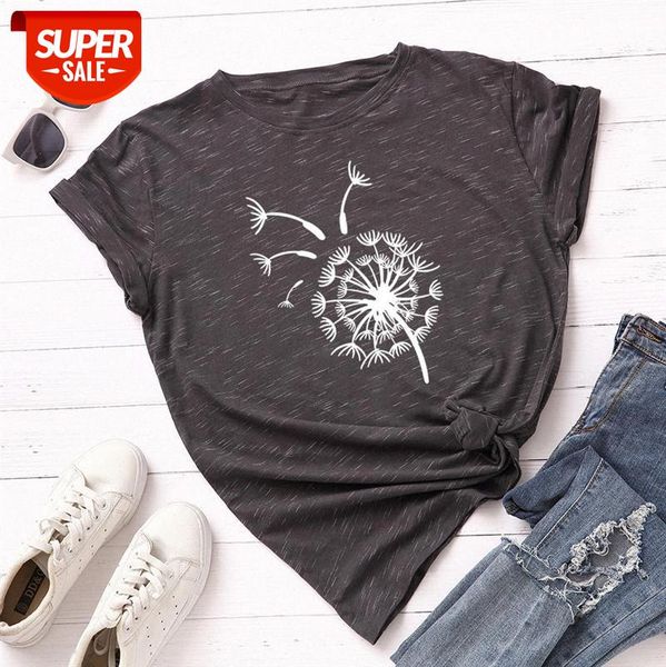 women's loose round neck short-sleeved dandelion cotton t-shirt blouse t341 #vq8d, White
women's loose round neck short-sleeved dandelion cotton t-shirt blouse t341 #vq8d, White