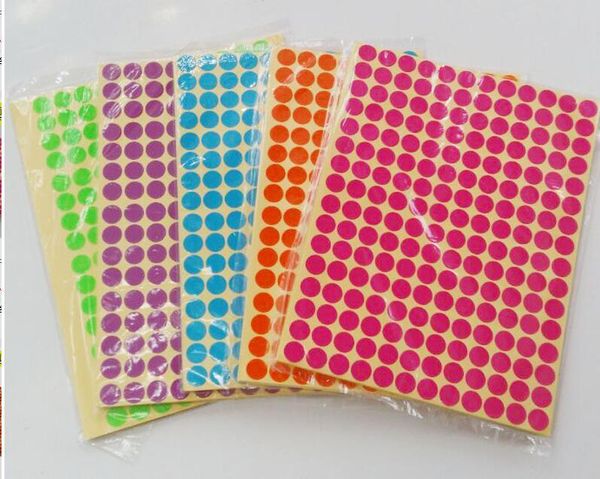 gift wrap 15 sheets/pack permanent adhesive coding stickers round circle dots bright colors label set 6mm 8mm 10mm 13mm 16mm 19mm 25mm
gift wrap 15 sheets/pack permanent adhesive coding stickers round circle dots bright colors label set 6mm 8mm 10mm 13mm 16mm 19mm 25mm