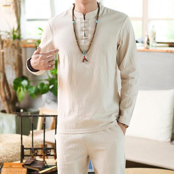 men's tracksuits linen shirts men tracksuit pants sets two piece party suit mens streetwear fashion sweat pant 2021 beach clothes in, Gray
men's tracksuits linen shirts men tracksuit pants sets two piece party suit mens streetwear fashion sweat pant 2021 beach clothes in, Gray
