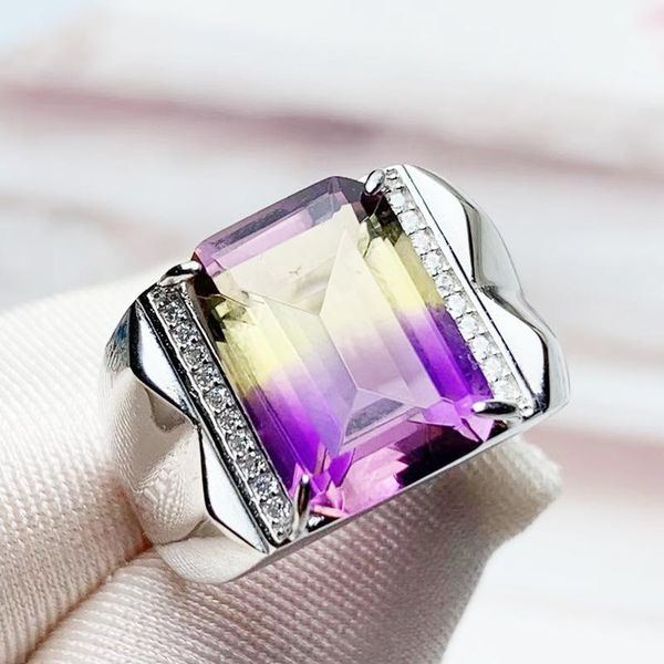 cluster rings per jewelry men ring ametrine 10*14mm 7.3ct big gemstone 925 sterling silver t20235, Golden;silver
cluster rings per jewelry men ring ametrine 10*14mm 7.3ct big gemstone 925 sterling silver t20235, Golden;silver