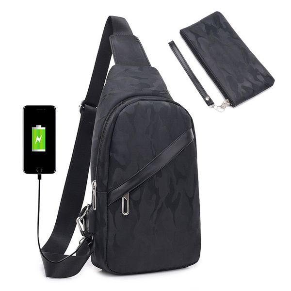 new men's anti-theft women's usb charging travel anti splash intelligent small backpack chest single shoulder bag
new men's anti-theft women's usb charging travel anti splash intelligent small backpack chest single shoulder bag