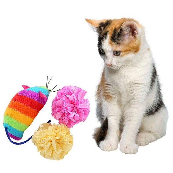 cat toys false mouse pet mini funny playing for cats with colorful feather plush set
cat toys false mouse pet mini funny playing for cats with colorful feather plush set