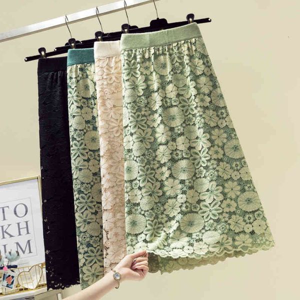 Skirts skirts Fashion Winter Knitted Floral Crochet Lace Patchwork Both-side Wear Cotton Blend Long Knit S M8OV, Black
Skirts skirts Fashion Winter Knitted Floral Crochet Lace Patchwork Both-side Wear Cotton Blend Long Knit S M8OV, Black