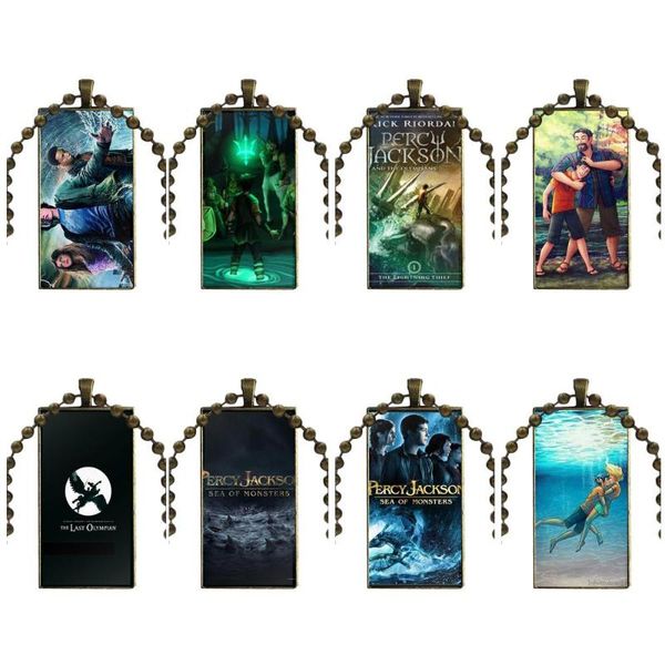 percy jackson for women fashion jewelry design vintage glass rectangle necklace pendants pendant necklaces, Silver
percy jackson for women fashion jewelry design vintage glass rectangle necklace pendants pendant necklaces, Silver