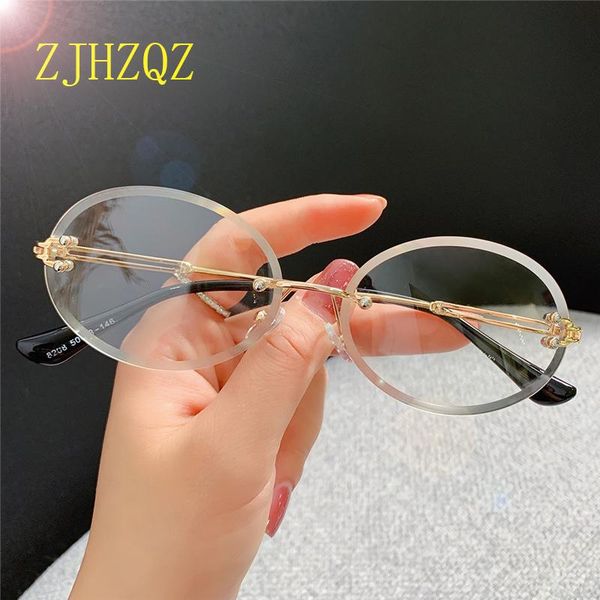 sunglasses mens fashion retro steampunk oval rimless womens simple siamese film small face outdoor sport pilot gradient lens, White;black
sunglasses mens fashion retro steampunk oval rimless womens simple siamese film small face outdoor sport pilot gradient lens, White;black