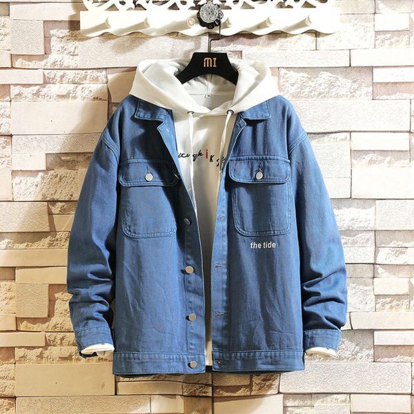 men's jackets boy denim jacket coat fashion design spring clothes windbreakers 8774 dt04, Black;brown
men's jackets boy denim jacket coat fashion design spring clothes windbreakers 8774 dt04, Black;brown