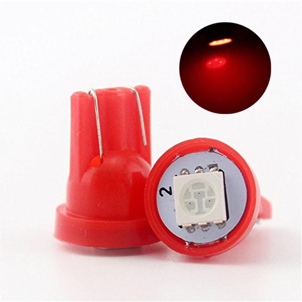 50pcs auto red t10 5050 1smd led bulbs for car clearance lamps instrument lights dome trunk license plate light 12v
50pcs auto red t10 5050 1smd led bulbs for car clearance lamps instrument lights dome trunk license plate light 12v