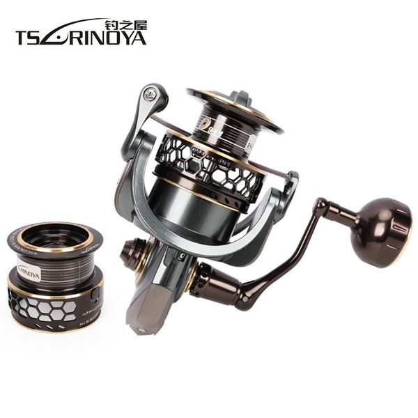 baitcasting reels tsurinoya jaguar5000 two metal spool spinning fishing reel 9+1bb/5.2:1/7kg carretes pesca carretilha moulinet peche de pes
baitcasting reels tsurinoya jaguar5000 two metal spool spinning fishing reel 9+1bb/5.2:1/7kg carretes pesca carretilha moulinet peche de pes