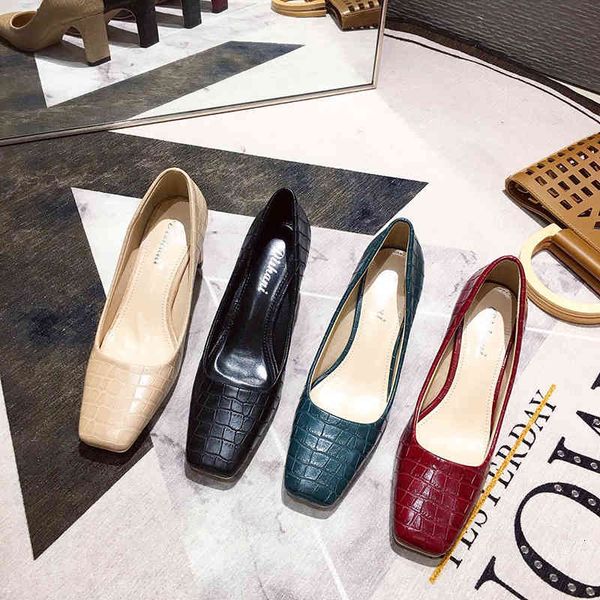 dress shoes autumn spring women pumps square toe chunky high heels pu snake printed leather fashion daily office work 4 colors n1l, Black
dress shoes autumn spring women pumps square toe chunky high heels pu snake printed leather fashion daily office work 4 colors n1l, Black