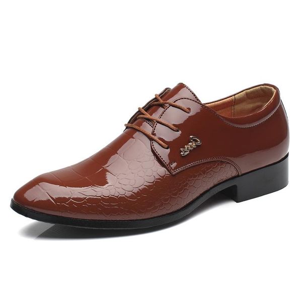 dress shoes mazefeng 2021 men formal leather business casual office luxury male breathable oxfords, Black
dress shoes mazefeng 2021 men formal leather business casual office luxury male breathable oxfords, Black