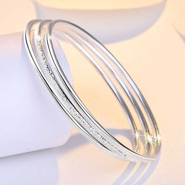 925 silver plated bangles with 3pcs/set band rings bracelets jewelry for men or women, Black
925 silver plated bangles with 3pcs/set band rings bracelets jewelry for men or women, Black