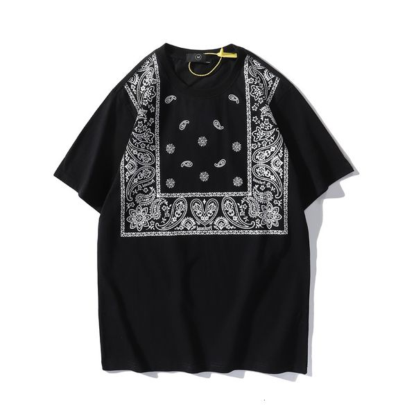 ins national cashew flower printing trend couple loose short youth casual t-shirt half sleeve, White;black
ins national cashew flower printing trend couple loose short youth casual t-shirt half sleeve, White;black