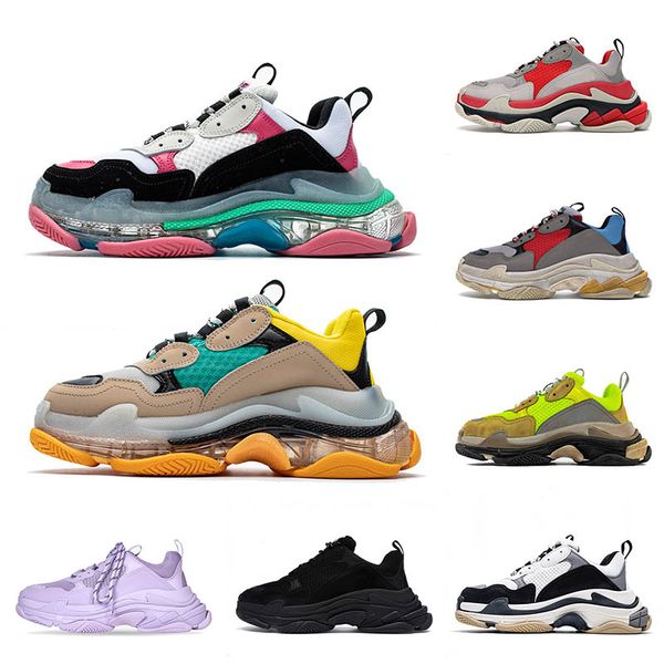 men running shoes balenciaca fashion flat triple s clear sole black red white green pink crystal rainbow cherry blossom powder luxury desing
men running shoes balenciaca fashion flat triple s clear sole black red white green pink crystal rainbow cherry blossom powder luxury desing