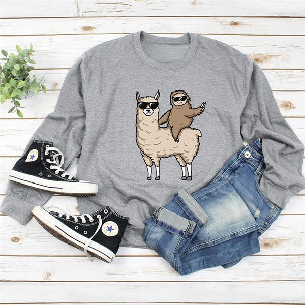 women's hoodies & sweatshirts autumn sloth print women hoodie long sleeve pullover pink sweatshirt o-neck clothes harajuku casual, Black
women's hoodies & sweatshirts autumn sloth print women hoodie long sleeve pullover pink sweatshirt o-neck clothes harajuku casual, Black