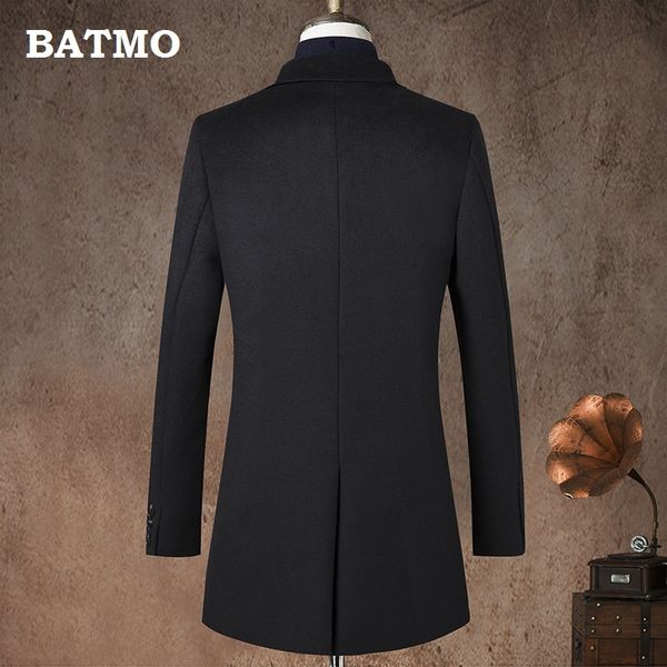 batmo arrival autumn double breasted trench coat men,men's wool jackets ,plus-size m-xxxl, Black
batmo arrival autumn double breasted trench coat men,men's wool jackets ,plus-size m-xxxl, Black