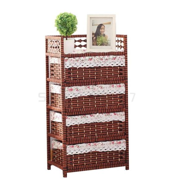 hooks & rails straw storage cabinet drawer rattan 5 layer bedroom toys finishing children baby wardrobe
hooks & rails straw storage cabinet drawer rattan 5 layer bedroom toys finishing children baby wardrobe