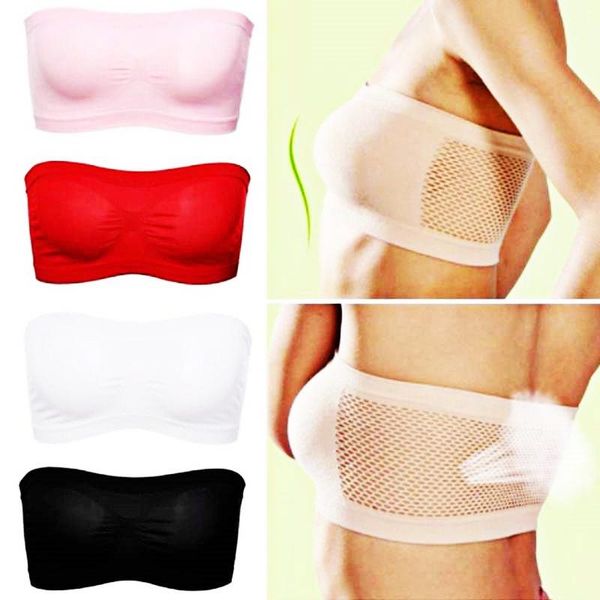 bustiers & corsets thin seamless underwear bra women without pad non slip one line strapless brassiere sport crop, Black;white
bustiers & corsets thin seamless underwear bra women without pad non slip one line strapless brassiere sport crop, Black;white