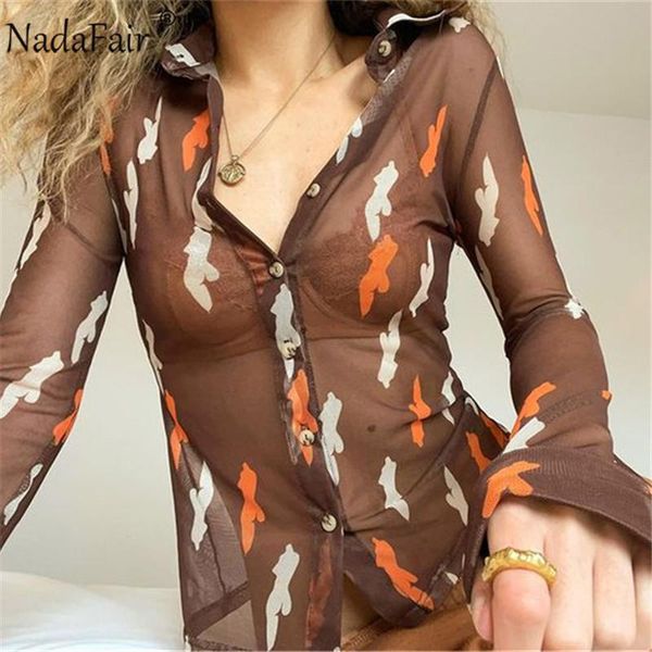 nadafair long sleeve shirt women aesthetic clothes see through mesh y2k vintage graphic button up crop 2021 summer women's t-s, White
nadafair long sleeve shirt women aesthetic clothes see through mesh y2k vintage graphic button up crop 2021 summer women's t-s, White