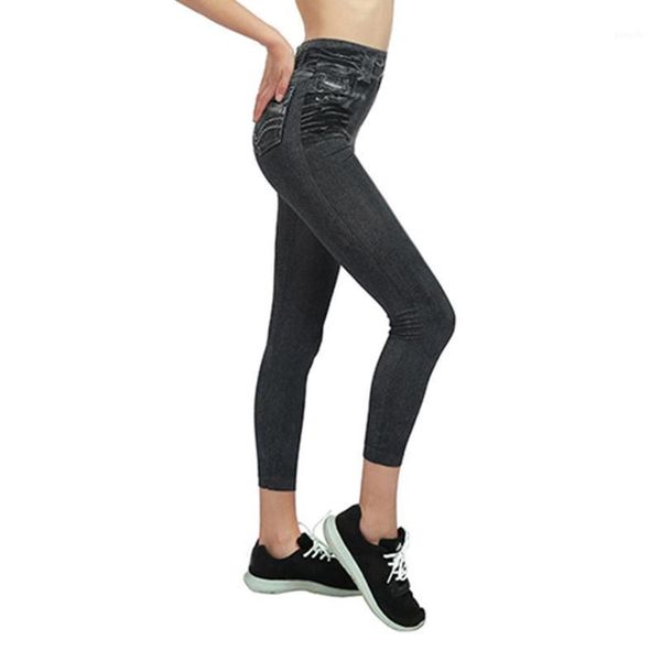 yoga outfit women pull cashmere body imitation jeans stretchable slim leggings hips tights pencil pants denim high waist fitness
yoga outfit women pull cashmere body imitation jeans stretchable slim leggings hips tights pencil pants denim high waist fitness