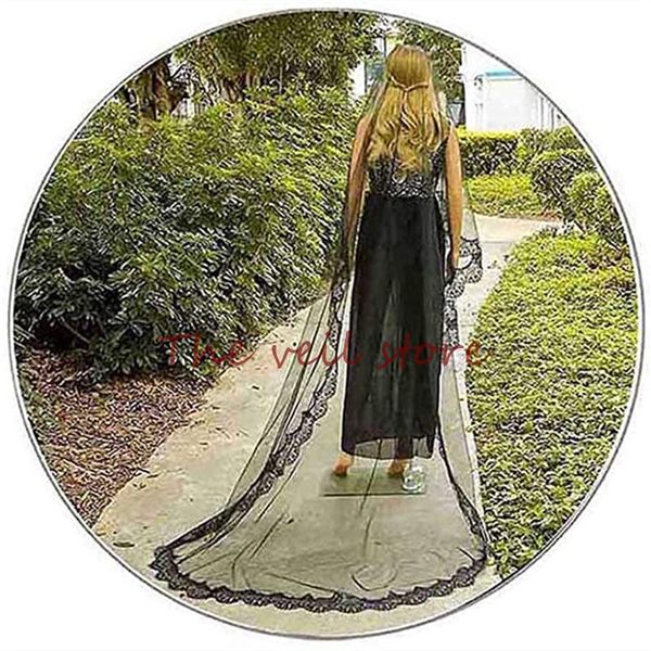 bridal veils long black cathedral lace edge tulle wedding with comb vintage 3m 3.5m velo negra voile de mariee mariage
bridal veils long black cathedral lace edge tulle wedding with comb vintage 3m 3.5m velo negra voile de mariee mariage