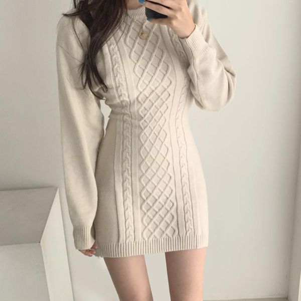 casual dresses fashion slim hollow out waist women sweater dress autumn winter high elastic twist knitted bodycon mini, Black;gray
casual dresses fashion slim hollow out waist women sweater dress autumn winter high elastic twist knitted bodycon mini, Black;gray