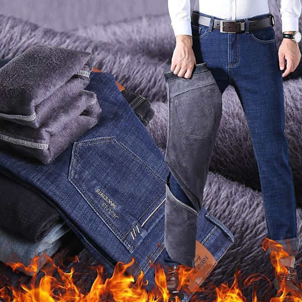 men's jeans 2021 for cold slim fit stretch thick velvet pants warm casual grey fleece winter men black elasticity jean, Blue
men's jeans 2021 for cold slim fit stretch thick velvet pants warm casual grey fleece winter men black elasticity jean, Blue