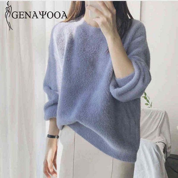 genayooa winter cashmere women lantern sleeve pullover sweater casual korean style knitting jumpers fashion 210417, White;black
genayooa winter cashmere women lantern sleeve pullover sweater casual korean style knitting jumpers fashion 210417, White;black