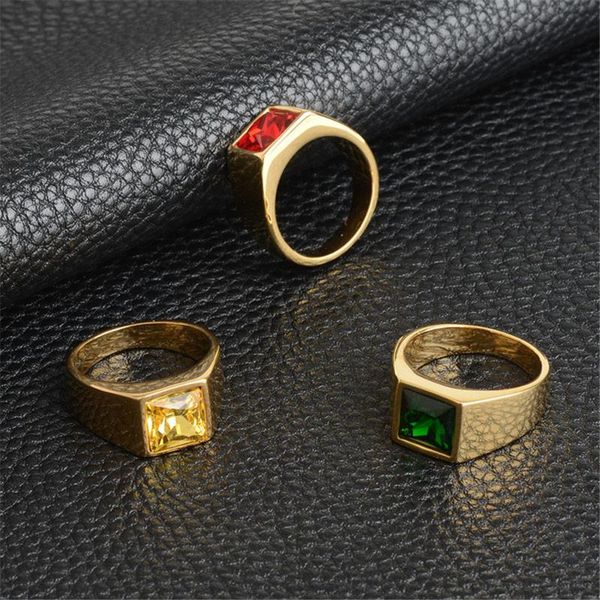 wedding rings loredana exquisite rings.fashionable advanced polishing techniques smooth square multicolor zircon lucky stainless steel ring, Slivery;golden
wedding rings loredana exquisite rings.fashionable advanced polishing techniques smooth square multicolor zircon lucky stainless steel ring, Slivery;golden