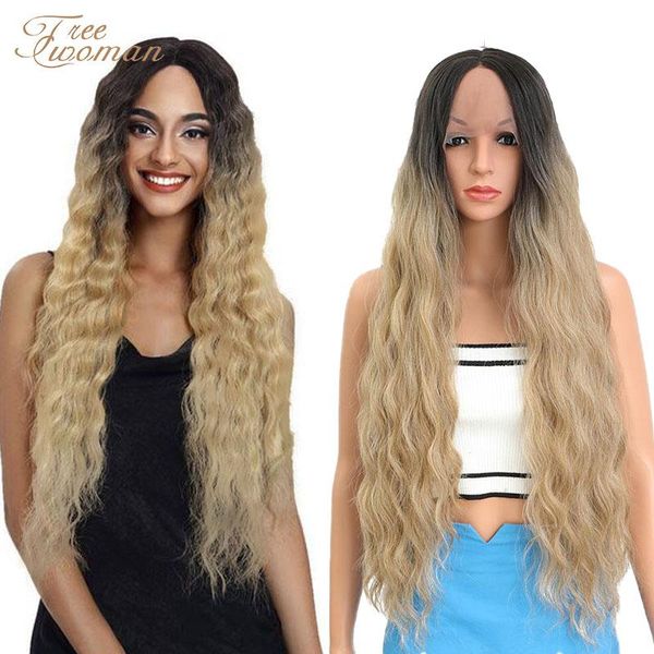 synthetic wigs oman cosplay wig lace front long curly 42inch blonde ombre for black women
synthetic wigs oman cosplay wig lace front long curly 42inch blonde ombre for black women