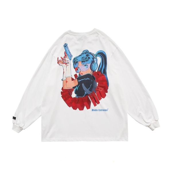 harajuku long sleeve kawaii oversized women streetwear sloth graphic tees winter fashion cartoon cloth, White
harajuku long sleeve kawaii oversized women streetwear sloth graphic tees winter fashion cartoon cloth, White