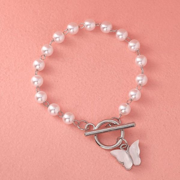 link, chain japan and south korea fashion pearl bracelet temperament joker contracted butterfly niche than students of jewelry, Black
link, chain japan and south korea fashion pearl bracelet temperament joker contracted butterfly niche than students of jewelry, Black