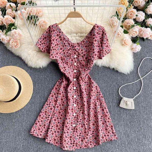 casual dresses women's summer beachwear ruffles mini dress ruffled large lapel slim short floral holiday party vestidos nazg, Black;gray
casual dresses women's summer beachwear ruffles mini dress ruffled large lapel slim short floral holiday party vestidos nazg, Black;gray