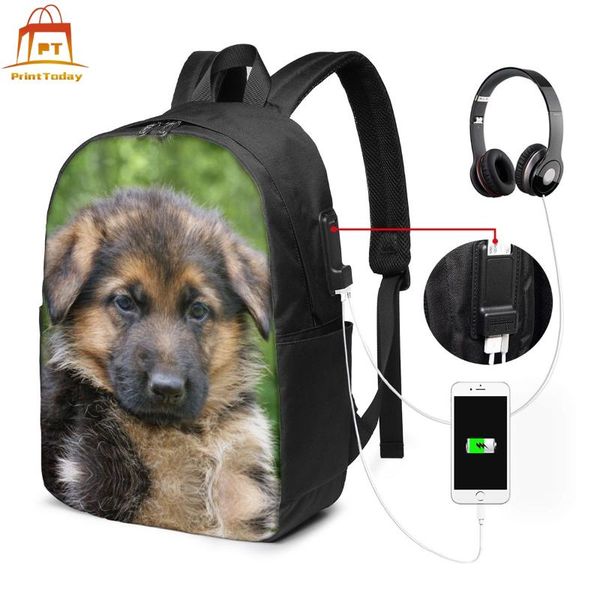 backpack puppies german shepherd backpacks men's - women's schoolbag bag student bags
backpack puppies german shepherd backpacks men's - women's schoolbag bag student bags