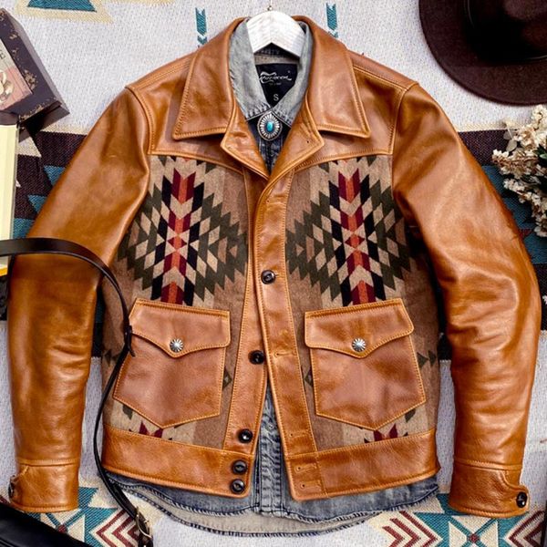 men's leather & faux casual genuine jacket for men 2021 vintage brown cow suede coat male brand winter canvas stitching overcoa, Black
men's leather & faux casual genuine jacket for men 2021 vintage brown cow suede coat male brand winter canvas stitching overcoa, Black