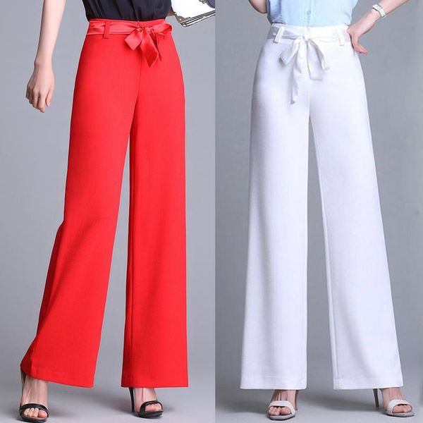 women's pants & capris spring summer office lay womens high waisted bow lace up wide leg white black , 2021 fall red grey trousers for, Black;white
women's pants & capris spring summer office lay womens high waisted bow lace up wide leg white black , 2021 fall red grey trousers for, Black;white