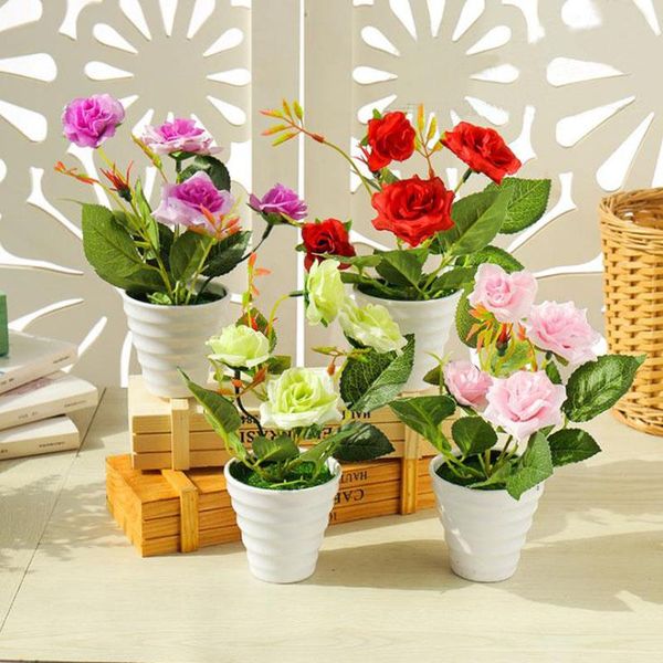 artificial flowers deskbonsai decorate silk rose for wedding home garden mini decor decorative & wreaths
artificial flowers deskbonsai decorate silk rose for wedding home garden mini decor decorative & wreaths