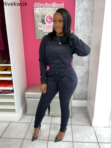 women's two piece pants olivekwok women zip sets full sleeve autumn winter tracksuits o-neck streetwear leisure fashion solid, White
women's two piece pants olivekwok women zip sets full sleeve autumn winter tracksuits o-neck streetwear leisure fashion solid, White
