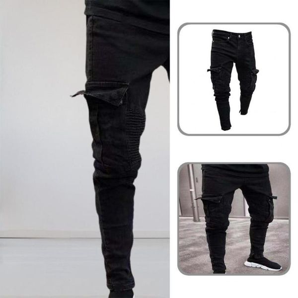 men's jeans jogger pants casual ripped male autumn denim men for daily wear, Blue
men's jeans jogger pants casual ripped male autumn denim men for daily wear, Blue