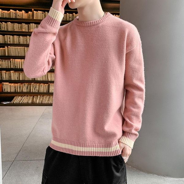 men's sweaters sweater pullover fashion handsome autumn coat, White;black 
men's sweaters sweater pullover fashion handsome autumn coat, White;black