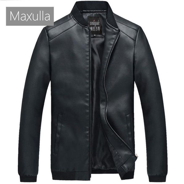men's fur & faux maxulla leather jackets casual motorcycle pu jacket male outwear slim fit biker coats brand clothing 5xl, Black
men's fur & faux maxulla leather jackets casual motorcycle pu jacket male outwear slim fit biker coats brand clothing 5xl, Black