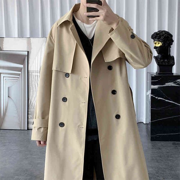 men's trench coats yasugupra men's long coat of spring and autumn, windbreaker jacket with superior quality double breasted style, Tan;black
men's trench coats yasugupra men's long coat of spring and autumn, windbreaker jacket with superior quality double breasted style, Tan;black