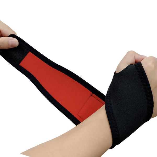 wrist support weight lifting strap fitness gym sport wrap bandage hand wristband fever sports, Black;red
wrist support weight lifting strap fitness gym sport wrap bandage hand wristband fever sports, Black;red