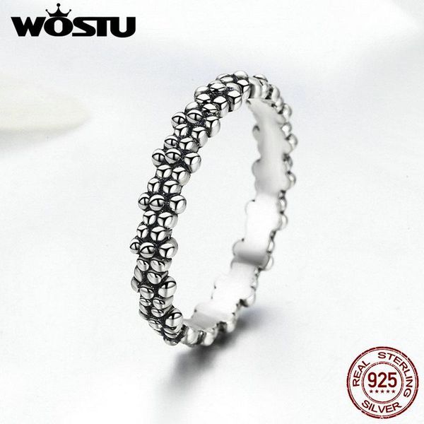 cluster rings wostu genuine 925 sterling silver vintage daisies stackable for women fine jewelry gift fb7628, Golden;silver
cluster rings wostu genuine 925 sterling silver vintage daisies stackable for women fine jewelry gift fb7628, Golden;silver