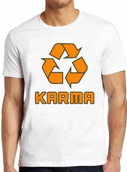 karma recycle symbol good karma comes around buddha vintage yoga t shirt 4015, White;black
karma recycle symbol good karma comes around buddha vintage yoga t shirt 4015, White;black