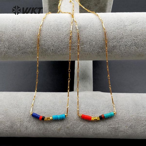 pendant necklaces wt-n1028 wholesale 10pieces/lot fashion jewelry multicolor beads necklace tiny colorful boho minimalist for women gift, Silver
pendant necklaces wt-n1028 wholesale 10pieces/lot fashion jewelry multicolor beads necklace tiny colorful boho minimalist for women gift, Silver