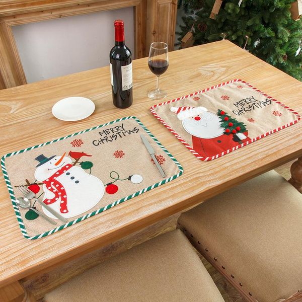mats & pads christmas placemat tableware cartoon embroidery pad heat insulation tablemat home kitchen meals decor
mats & pads christmas placemat tableware cartoon embroidery pad heat insulation tablemat home kitchen meals decor