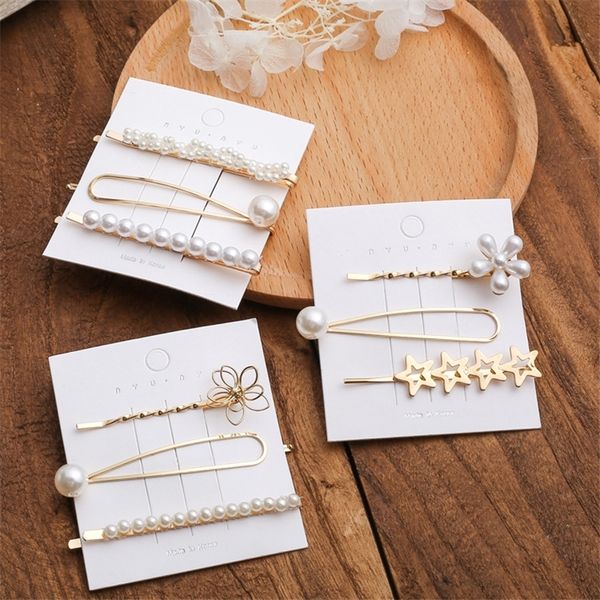 bkng creative fashion women's hair clips simple sweet metal pearlset bangs korean creative fashion hairpin barrettes women's simpl, Golden;silver
bkng creative fashion women's hair clips simple sweet metal pearlset bangs korean creative fashion hairpin barrettes women's simpl, Golden;silver