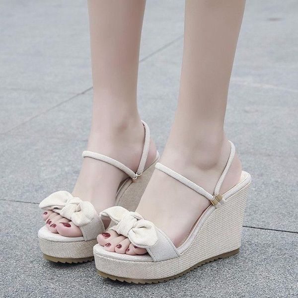 summer women back strap open toe platform sandals ladies fashion wedges high heels slippers female party dress shoes, Black
summer women back strap open toe platform sandals ladies fashion wedges high heels slippers female party dress shoes, Black
